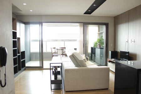 Sala de apartamento à venda com 1 quarto, 66m² em Pinheiros, São Paulo