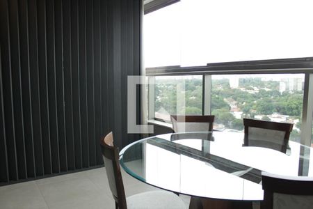 Varanda da Sala de apartamento à venda com 1 quarto, 66m² em Pinheiros, São Paulo