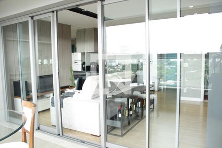Varanda da Sala de apartamento para alugar com 1 quarto, 66m² em Pinheiros, São Paulo