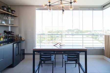 Sacada  de apartamento para alugar com 1 quarto, 49m² em Jardim do Mar, São Bernardo do Campo