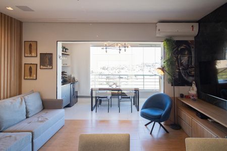 Sala de apartamento para alugar com 1 quarto, 49m² em Jardim do Mar, São Bernardo do Campo