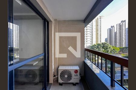 Sacada de apartamento para alugar com 0 quarto, 29m² em Brooklin, São Paulo