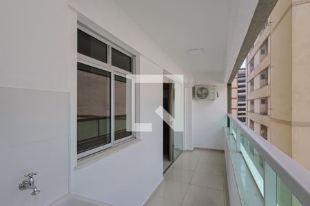 Varanda  de apartamento para alugar com 1 quarto, 45m² em Centro, Belo Horizonte