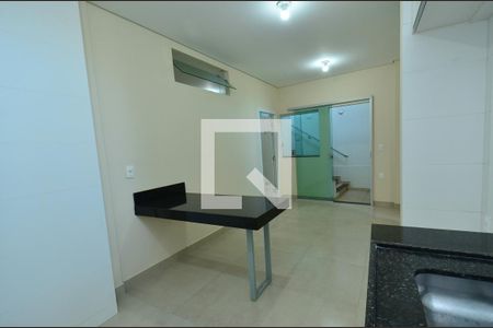 Cozinha de apartamento para alugar com 3 quartos, 70m² em Santo Andre, Belo Horizonte