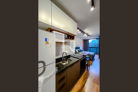 Studio para alugar com 25m², 1 quarto e sem vagaCozinha