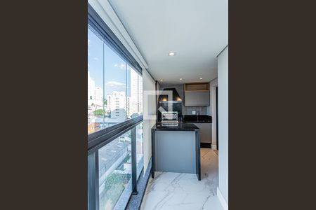 Varanda e espaço gourmet de apartamento à venda com 2 quartos, 57m² em Vila Ester (zona Norte), São Paulo