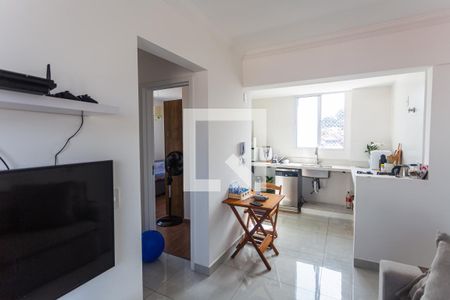 Sala/Cozinha de apartamento à venda com 2 quartos, 110m² em Santa Cruz, Belo Horizonte