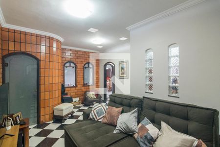 Sala de casa à venda com 3 quartos, 219m² em Jardim Stetel, Santo André