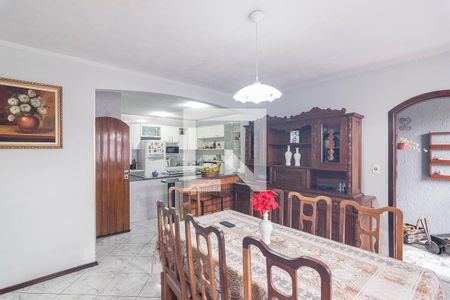 Sala de Jantar de casa à venda com 3 quartos, 219m² em Jardim Stetel, Santo André