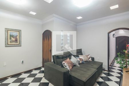 Sala de casa à venda com 3 quartos, 219m² em Jardim Stetel, Santo André