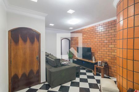 Sala de casa à venda com 3 quartos, 219m² em Jardim Stetel, Santo André