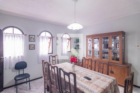 Sala de Jantar de casa à venda com 3 quartos, 219m² em Jardim Stetel, Santo André