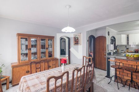 Sala de Jantar de casa à venda com 3 quartos, 219m² em Jardim Stetel, Santo André