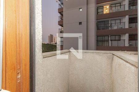 Sacada do Quarto de apartamento à venda com 1 quarto, 49m² em Campo Belo, São Paulo