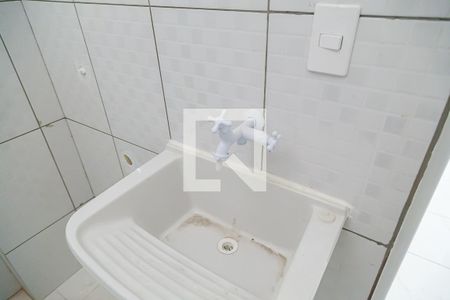 Banheiro e Área de Serviço - Tanque de kitnet/studio para alugar com 1 quarto, 24m² em Jardim Oriental, São Paulo