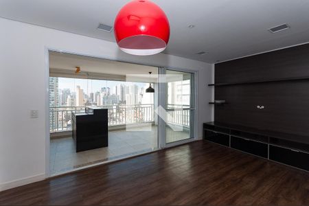 Sala de apartamento à venda com 3 quartos, 101m² em Vila Romana, São Paulo