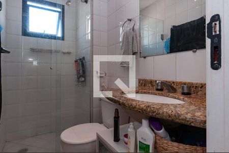 Banheiro do quarto 1 Suíte de apartamento à venda com 3 quartos, 70m² em Pompeia, São Paulo