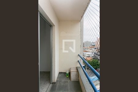 Varanda da Sala de apartamento à venda com 2 quartos, 54m² em Vila Granada, São Paulo