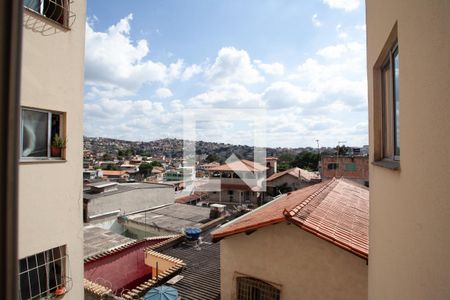 Vista da Sala de apartamento à venda com 2 quartos, 49m² em Piratininga, Belo Horizonte