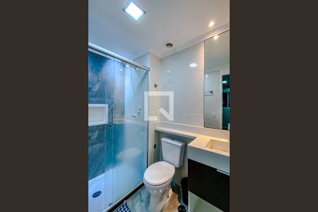 Banheiro da Suíte de apartamento para alugar com 1 quarto, 35m² em Mooca, São Paulo