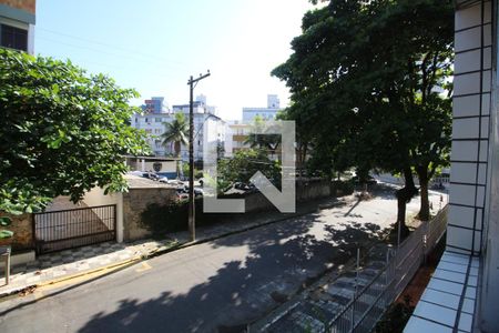 Vista de apartamento para alugar com 1 quarto, 78m² em Jardim Las Palmas, Guarujá