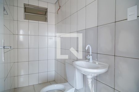Banheiro de kitnet/studio para alugar com 1 quarto, 22m² em Jardim Oriental, São Paulo