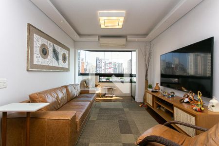 Sala de apartamento para alugar com 3 quartos, 92m² em Barra Funda, São Paulo