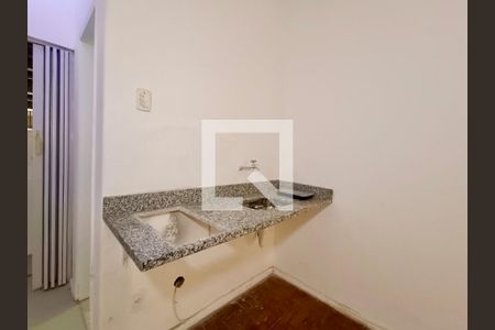 Cozinha americana  de apartamento para alugar com 1 quarto, 45m² em Copacabana, Rio de Janeiro