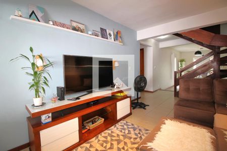 Sala  de casa de condomínio à venda com 3 quartos, 200m² em Anil, Rio de Janeiro