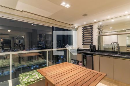 Varanda Gourmet de apartamento à venda com 2 quartos, 69m² em Jardim Dom Bosco, São Paulo