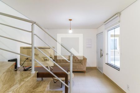 Sala de casa de condomínio à venda com 3 quartos, 92m² em Santo Amaro, São Paulo