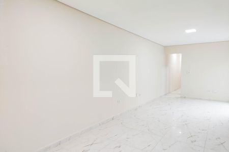 Sala de apartamento à venda com 3 quartos, 100m² em Vila Scarpelli, Santo André