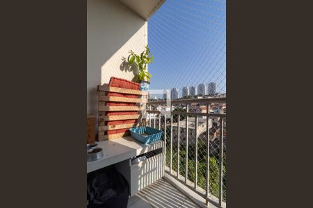 Varanda da Sala de apartamento para alugar com 2 quartos, 57m² em Vila Sonia, São Paulo