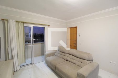 Sala de apartamento para alugar com 2 quartos, 66m² em Santa Mônica, Uberlândia