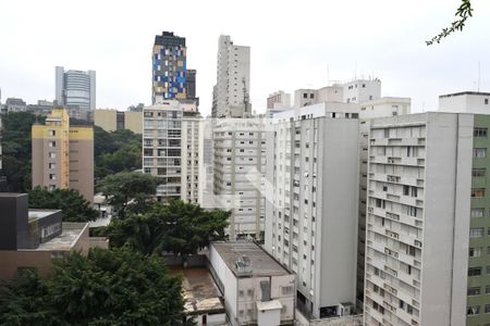 Vista da varanda de apartamento para alugar com 2 quartos, 97m² em Cerqueira César, São Paulo