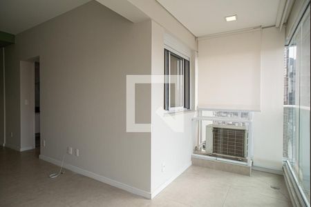 Varanda da Sala de apartamento à venda com 1 quarto, 46m² em Bela Vista, São Paulo