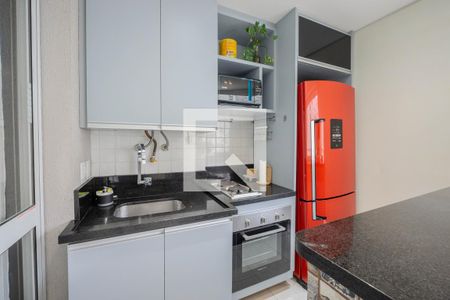 Cozinha de kitnet/studio à venda com 1 quarto, 42m² em Bela Vista, São Paulo