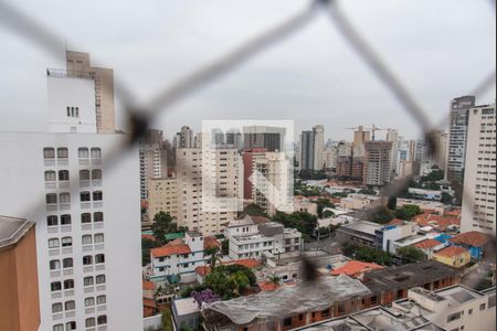 Vista da sala de apartamento à venda com 3 quartos, 106m² em Vila Mariana, São Paulo
