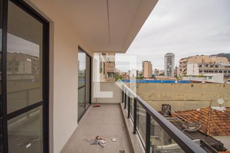 Varanda da Sala de apartamento para alugar com 2 quartos, 81m² em Tijuca, Rio de Janeiro