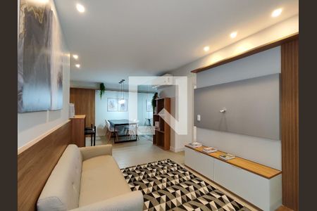 Sala de apartamento para alugar com 3 quartos, 83m² em Tijuca, Rio de Janeiro