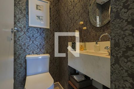 Lavabo de apartamento à venda com 2 quartos, 105m² em Vila da Serra, Nova Lima