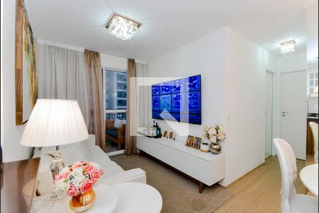 Sala de apartamento para alugar com 2 quartos, 58m² em Picanço, Guarulhos