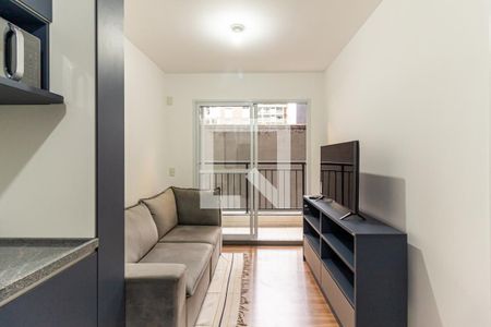 Sala de apartamento para alugar com 1 quarto, 27m² em República, São Paulo
