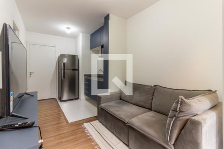 Sala de apartamento para alugar com 1 quarto, 27m² em República, São Paulo