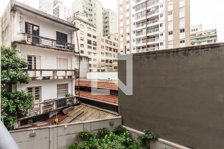 Varanda - Vista de apartamento para alugar com 1 quarto, 27m² em República, São Paulo