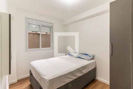 Suíte - Quarto de apartamento para alugar com 1 quarto, 27m² em República, São Paulo