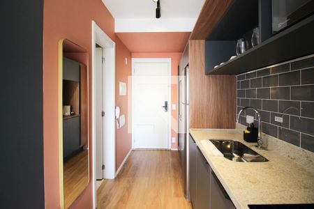 Studio à venda com 29m², 1 quarto e sem vagaCozinha