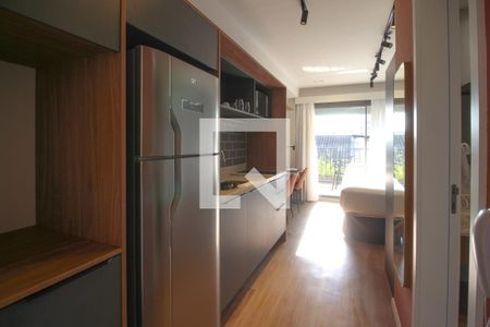 Studio à venda com 29m², 1 quarto e sem vagaCozinha