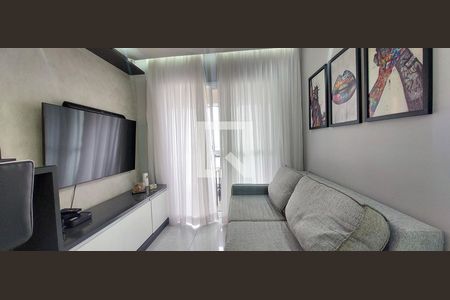 Sala de apartamento para alugar com 2 quartos, 59m² em Campestre, Santo André
