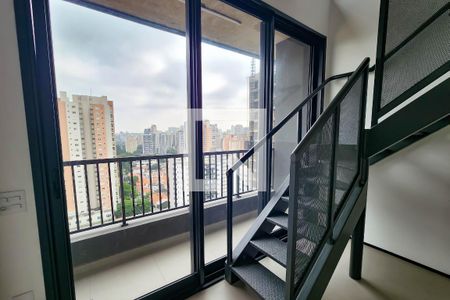 Sala e Cozinha de apartamento à venda com 1 quarto, 45m² em Vila Olímpia, São Paulo